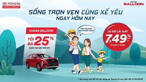 Sống trọn vẹn cùng xế yêu với lãi suất ưu đãi chỉ từ 6,49%/năm